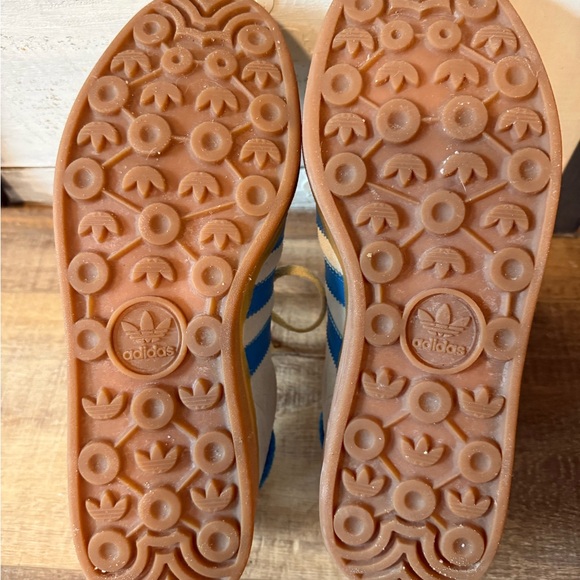 adidas Blue and Yellow Athletic Shoes - Picture 6 of 6